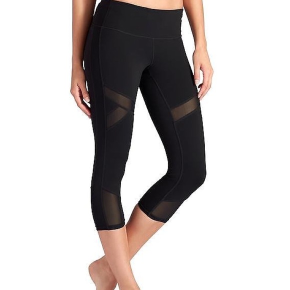 Workout Pants With Mesh Cutouts